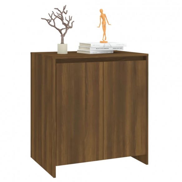 Buffet Chêne marron 70x41x75 cm Bois d'ingénierie