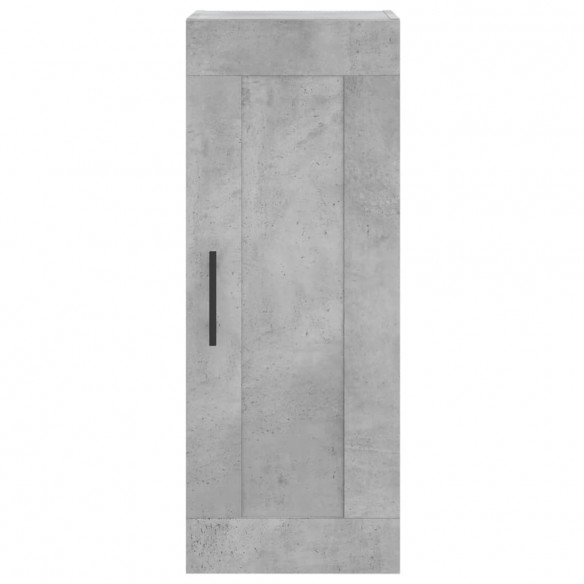 Armoire murale gris béton 34,5x34x90 cm bois d'ingénierie