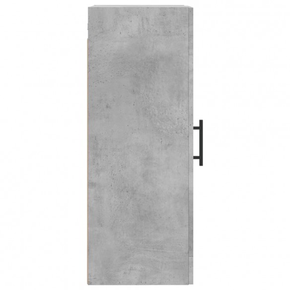 Armoire murale gris béton 34,5x34x90 cm bois d'ingénierie