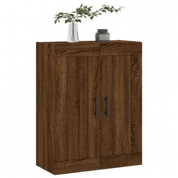 Armoire murale chêne marron 69,5x34x90 cm bois d'ingénierie