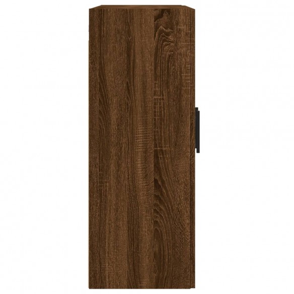 Armoire murale chêne marron 69,5x34x90 cm bois d'ingénierie