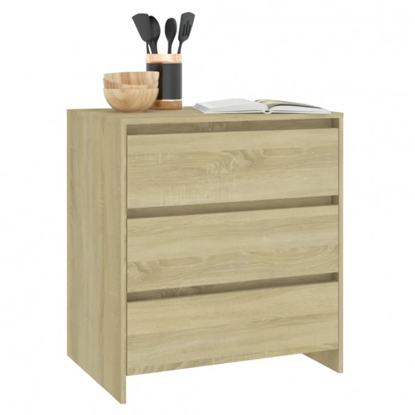 Buffet Chêne sonoma 70x41x75 cm Bois d'ingénierie