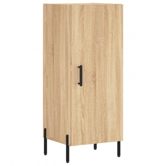 Buffet haut Chêne sonoma 34,5x34x180 cm Bois d'ingénierie