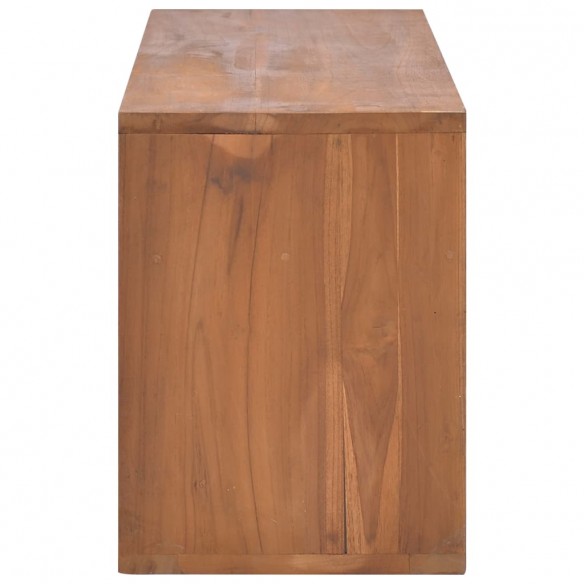 Meuble TV 90x30x40 cm Bois de teck massif