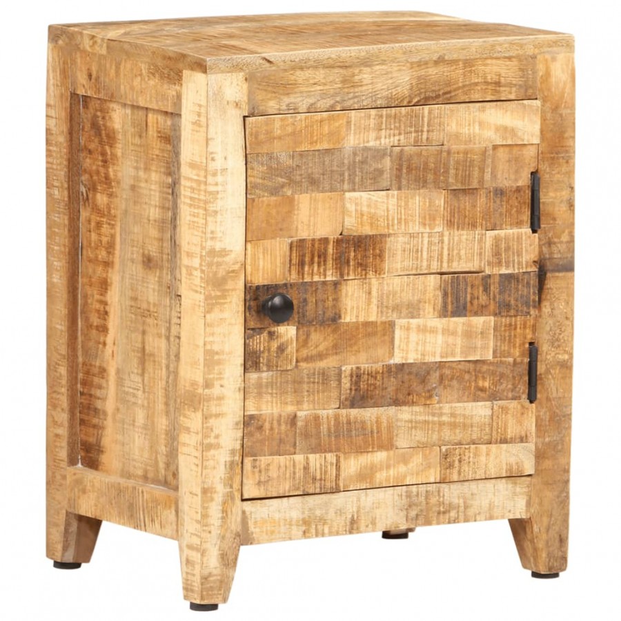 Table de chevet 40x30x50 cm Bois de manguier massif