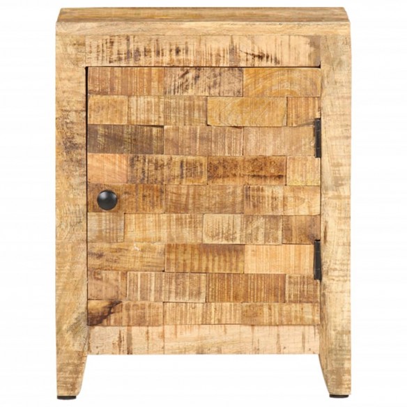 Table de chevet 40x30x50 cm Bois de manguier massif