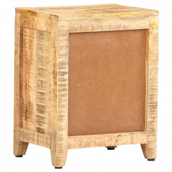 Table de chevet 40x30x50 cm Bois de manguier massif