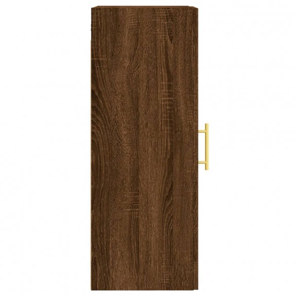 Armoire murale chêne marron 34,5x34x90 cm bois d'ingénierie