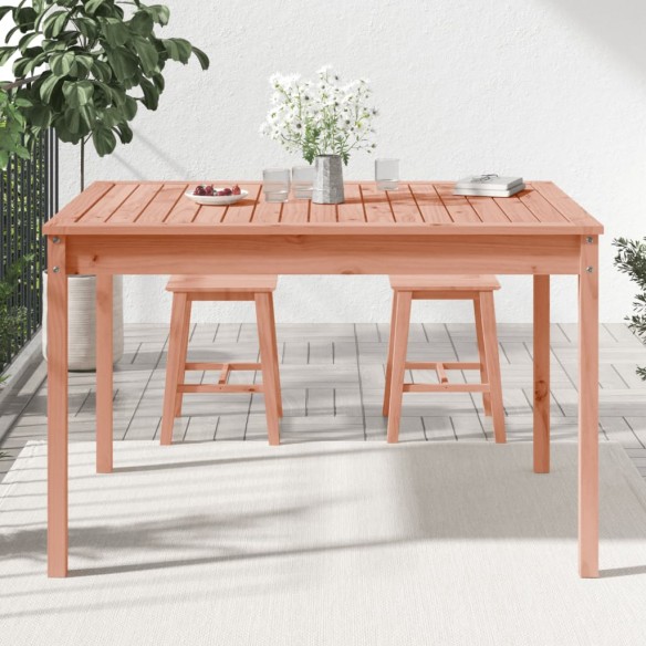 Table de jardin 121x82,5x76 cm bois massif de douglas