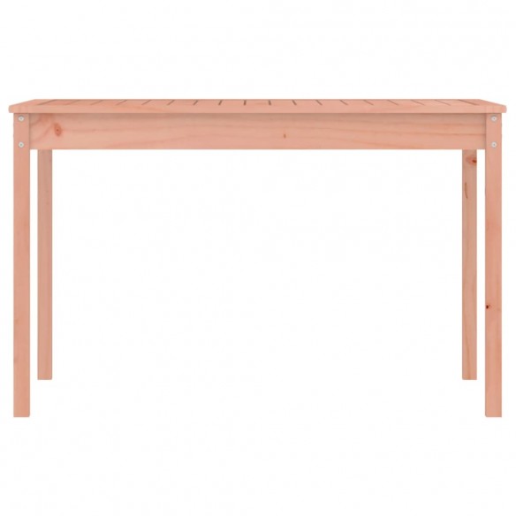 Table de jardin 121x82,5x76 cm bois massif de douglas