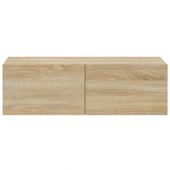 Meubles TV 2 pcs Chêne Sonoma 100x30x30 cm Bois d'ingénierie