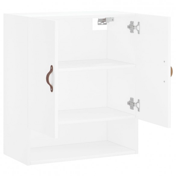 Armoire murale blanc 60x31x70 cm bois d'ingénierie