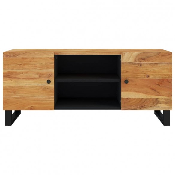 Meuble TV 105x33x46 cm Bois d'acacia massif