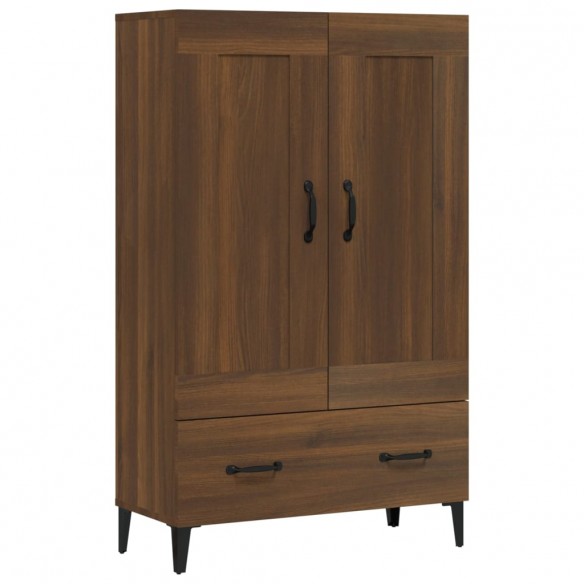 Buffet Chêne marron 70x31x115 cm Bois d'ingénierie