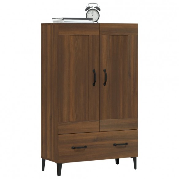 Buffet Chêne marron 70x31x115 cm Bois d'ingénierie