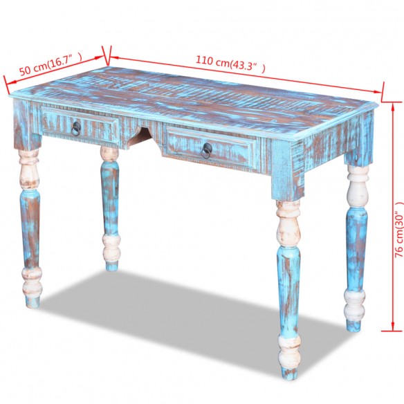 Bureau Bois de récupération massif