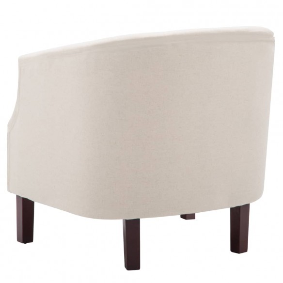 Fauteuil Beige Tissu