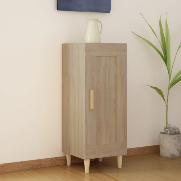 Buffet Chêne sonoma 34,5x34x90 cm Bois d'ingénierie