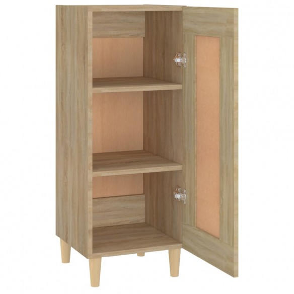 Buffet Chêne sonoma 34,5x34x90 cm Bois d'ingénierie