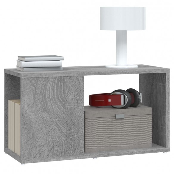 Meuble TV Sonoma gris 60x24x32 cm Bois d'ingénierie