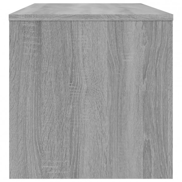 Meuble TV Sonoma gris 100x40x40 cm Bois d'ingénierie