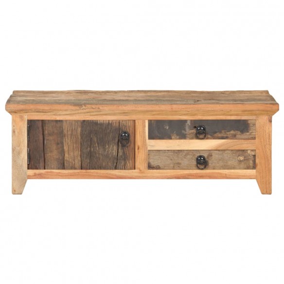 Table basse 90x50x31 cm Bois de récupération massif