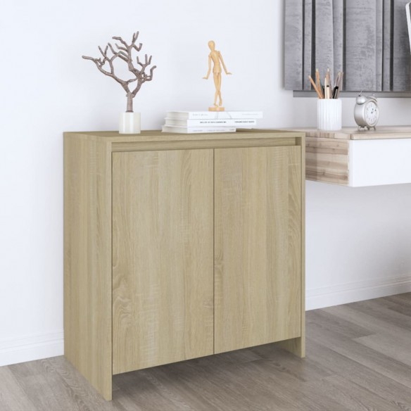 Buffet Chêne sonoma 70x41x75 cm Bois d'ingénierie