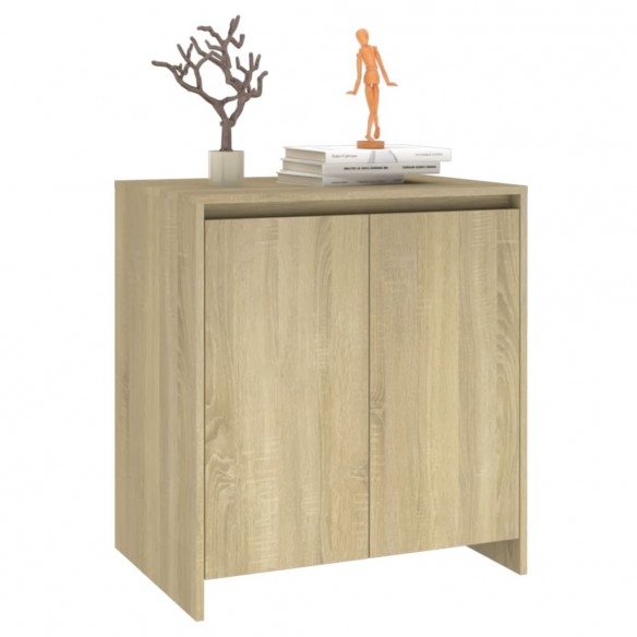 Buffet Chêne sonoma 70x41x75 cm Bois d'ingénierie