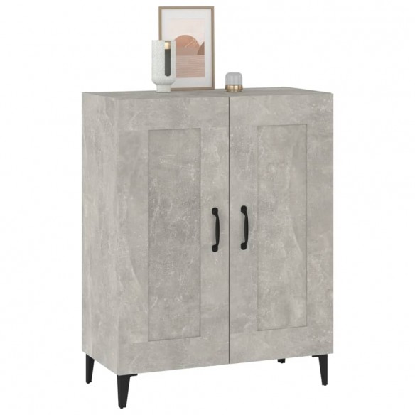 Buffet Gris béton 69,5x34x90 cm Bois d'ingénierie