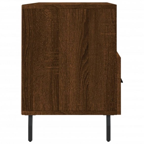 Meuble TV chêne marron 102x36x50 cm bois d'ingénierie