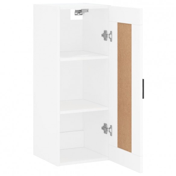 Armoire murale blanc 34,5x34x90 cm bois d'ingénierie