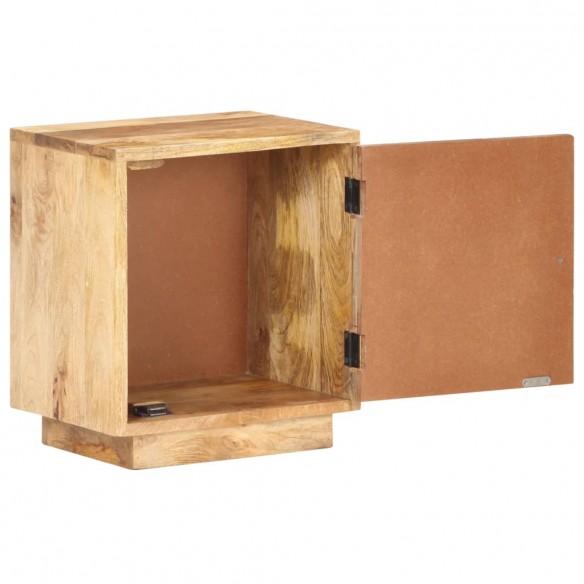 Table de chevet 40x30x45 cm Bois de manguier solide