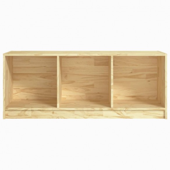 Meuble TV 104x33x41 cm bois de pin massif