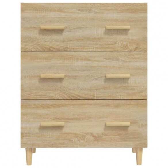 Buffet Chêne sonoma 70x34x90 cm Bois d'ingénierie