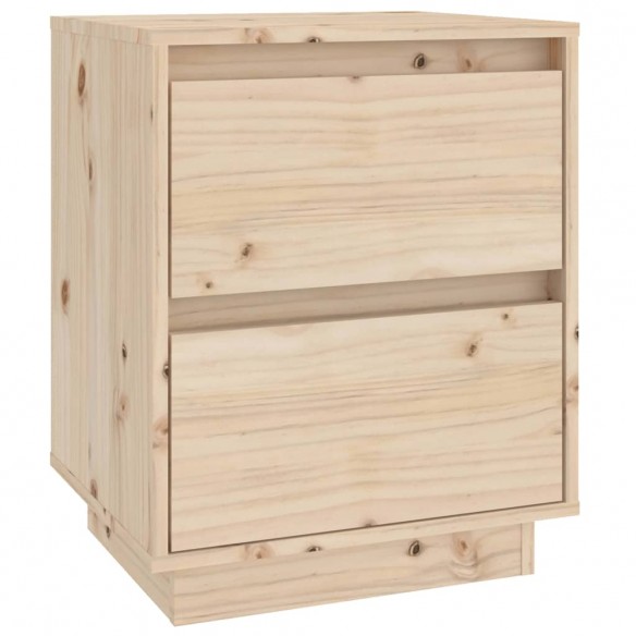 Tables de chevet 2 pcs 40x35x50 cm Bois de pin solide