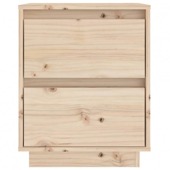 Tables de chevet 2 pcs 40x35x50 cm Bois de pin solide