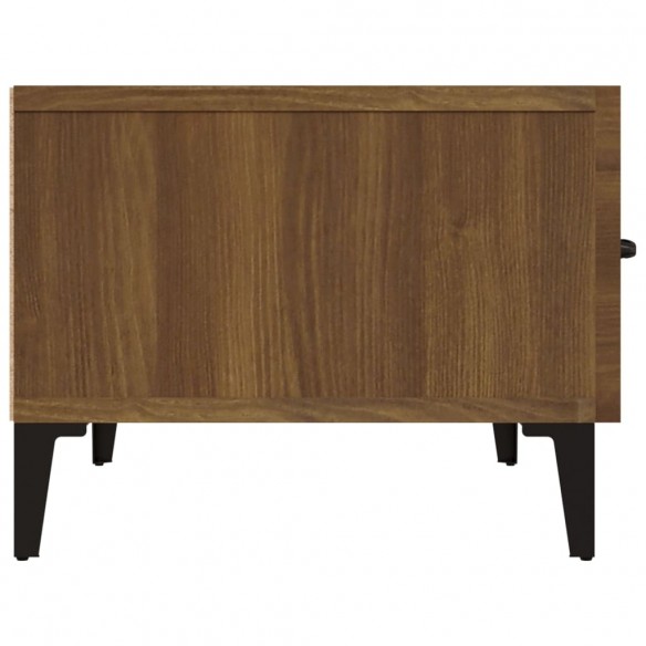 Meuble TV Chêne marron 150x34,5x30 cm Bois d'ingénierie