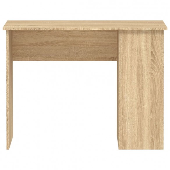 Bureau chêne sonoma 100x55x75 cm bois d'ingénierie