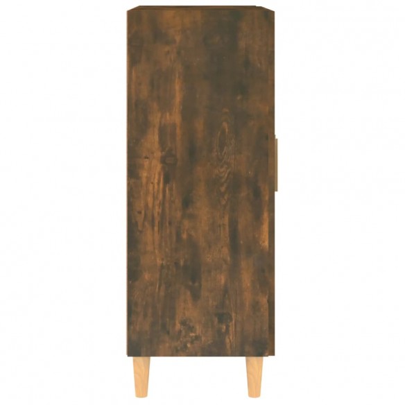 Buffet Chêne fumé 69,5x34x90 cm Bois d'ingénierie