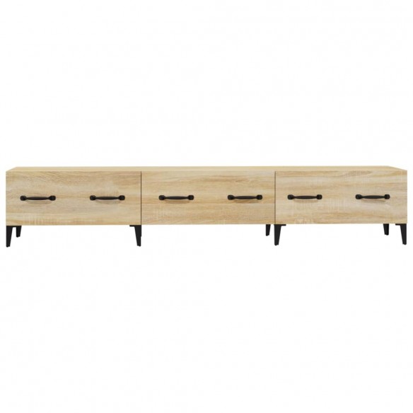 Meuble TV Chêne sonoma 150x34,5x30 cm Bois d'ingénierie