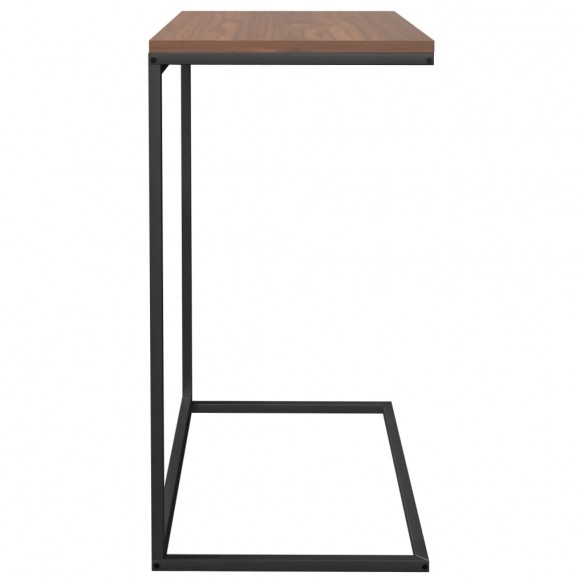 Table d'appoint Noir 55x35x66 cm Bois d'ingénierie