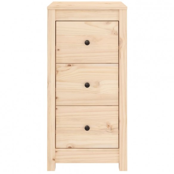 Buffets 2 pcs 40x35x80 cm Bois massif de pin