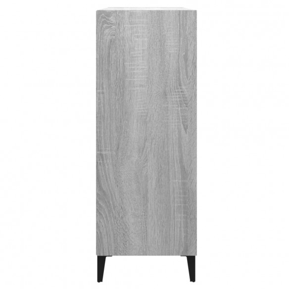 Buffet Sonoma gris 69,5x32,5x90 cm Bois d'ingénierie