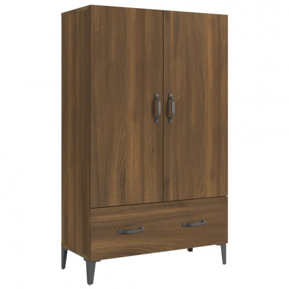 Buffet Chêne marron 70x31x115 cm Bois d'ingénierie