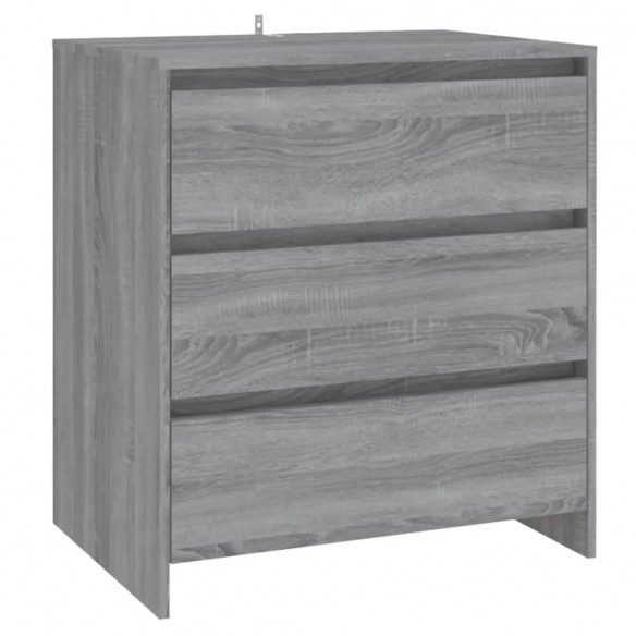 Buffet Sonoma gris 70x41x75 cm Bois d'ingénierie