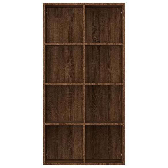 Bibliothèque/Buffet Chêne marron 66x30x130 cm Bois d'ingénierie