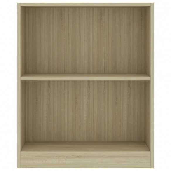 Bibliothèque Chêne sonoma 60x24x74,5 cm Bois d'ingénierie