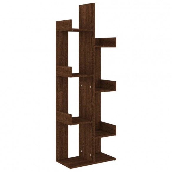 Bibliothèque 48x25,5x140 cm Chêne marron Bois d'ingénierie