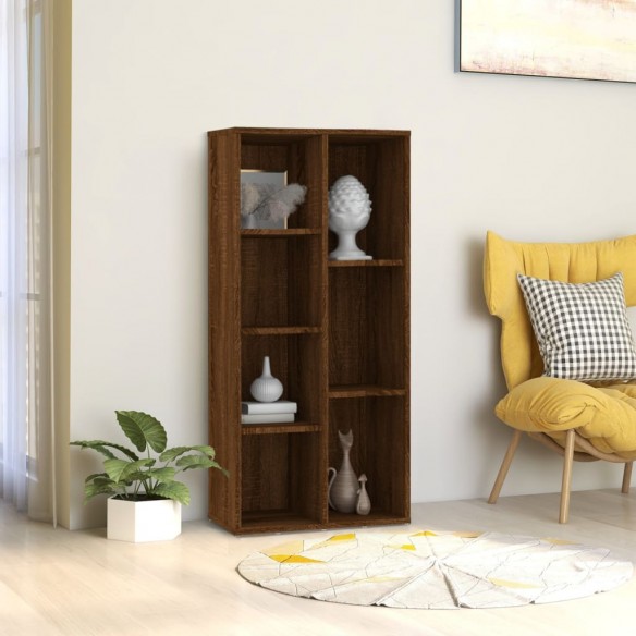 Armoire à livres Chêne marron 50x25x106 cm