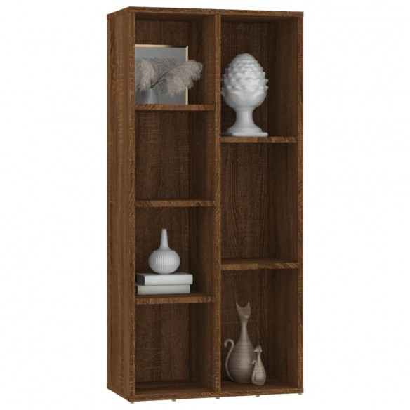 Armoire à livres Chêne marron 50x25x106 cm